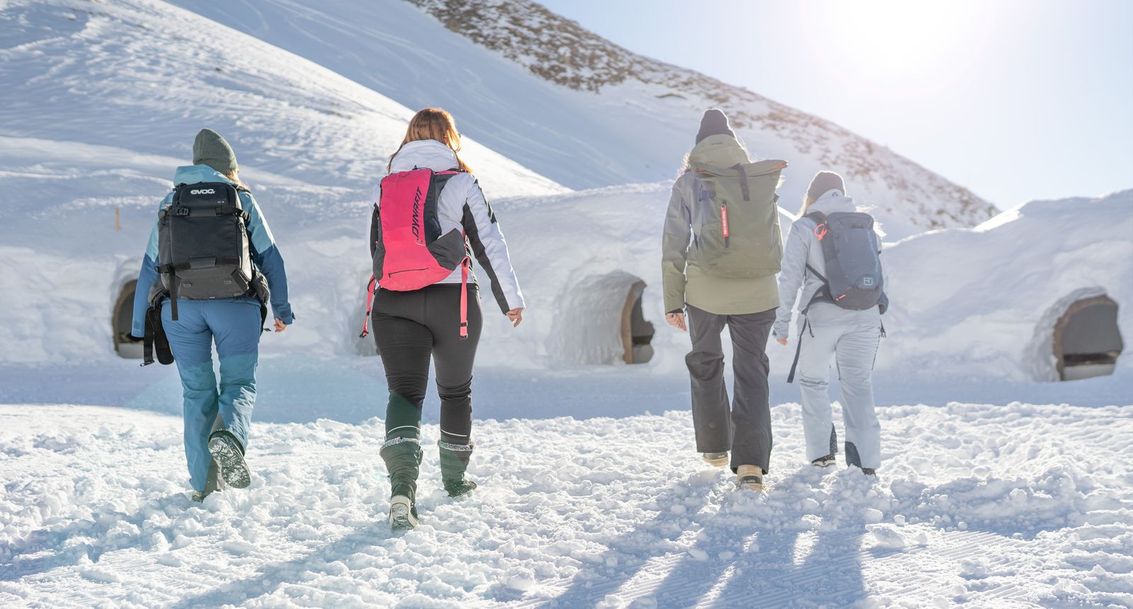 Durch den Schnee